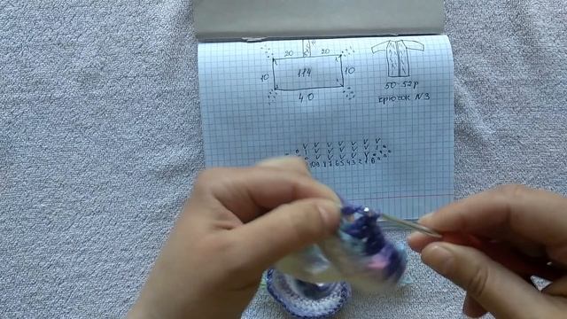 Весенний жакет крючком