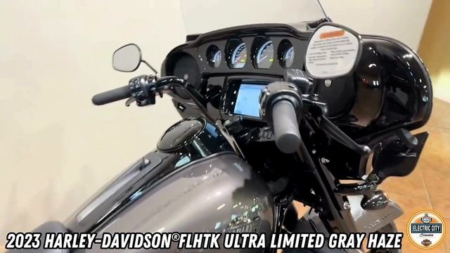 2023 HARLEY-DAVIDSON®FLHTK ULTRA LIMITED GRAY HAZE: #harleydavidson #wednesday #motorcycle