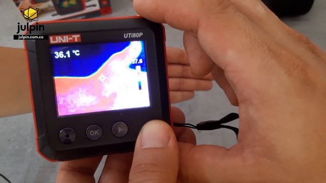 Presentación de la cámara termográfica marca UNI-T. UTi80P смотреть онлайн