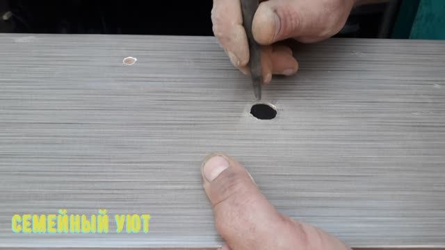 Как сделать любое отверстие в плитке без специальных коронок смотреть онлайн