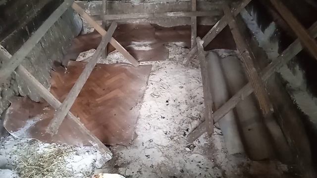 Подготовка курятника к зиме. Тёплая подстилка из соломы. смотреть онлайн