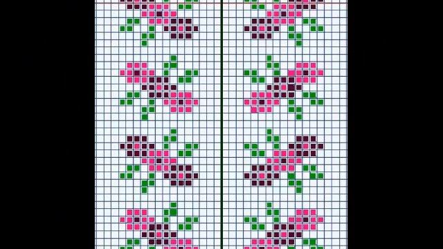 Вышивка схемы.ЦВЕТЫ.Подборка. смотреть онлайн