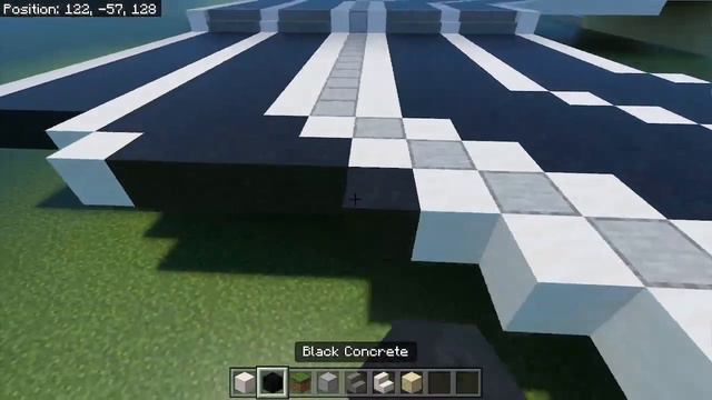 MINECRAFT HIGHWAY TUTORIAL : TRUMPET INTERCHANGE "T" / How to build an Highway exit. смотреть онлайн