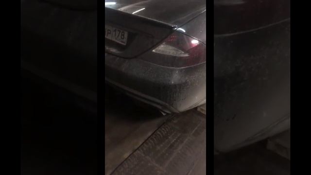 Сток выхлоп Mercedes CLS 350 (W219) смотреть онлайн