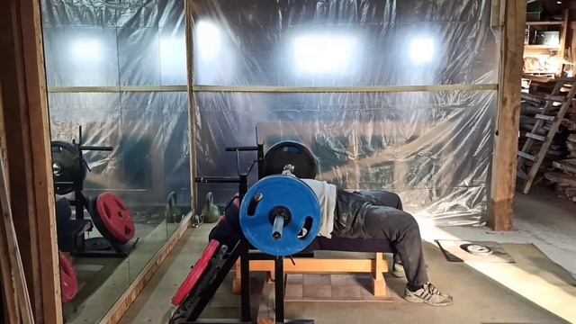 БЕЗ ХИМИИ И СПОРТ-ПИТА. ( ВОССТАНОВЛЕНИЕ). BENCH PRESS WITH PAUSE, BICEPS. смотреть онлайн