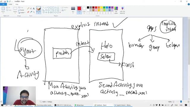 Kuliah Android - Kelas PAB SI5A : 4. Activity dan Explicit Intent смотреть онлайн