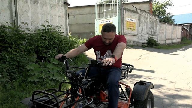 Как завести двигатель мото с коробкой полу-автомат, без электростартера. смотреть онлайн