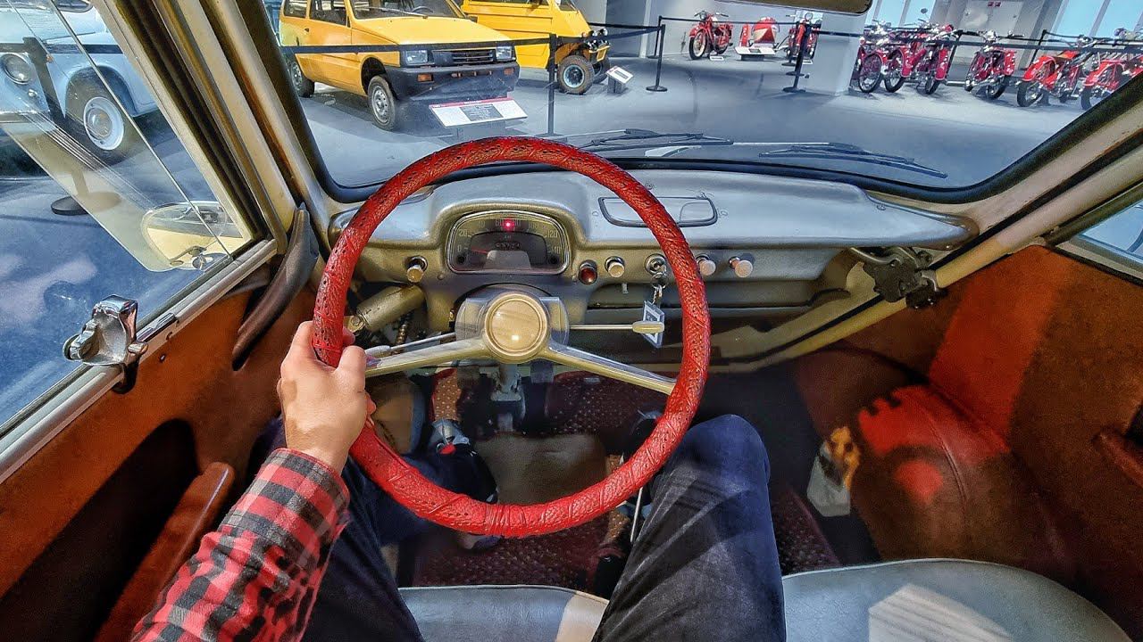 1959 BMW Isetta 600 0.6 MT - ОБЗОР ОТ ПЕРВОГО ЛИЦА смотреть онлайн