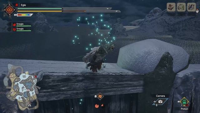 Monster Hunter Rise: Sunbreak Sidequests - Requests - Giant in the Frost Islands? - Monksnail Hat смотреть онлайн