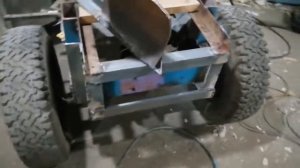 Как сделать плуг на мини трактор своими руками.