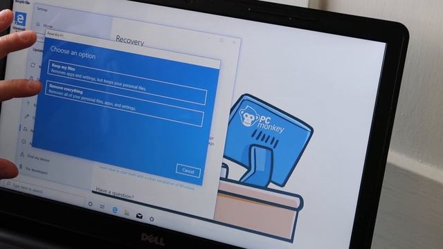 How To Factory Reset Dell Computer / Restore to Factory Settings Using Windows 10 смотреть онлайн