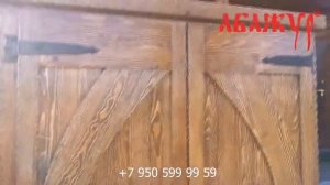 Мебель под старину - Шкаф из сибирской сосны