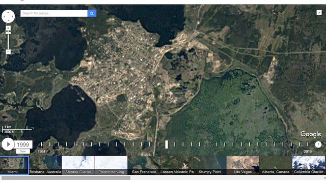 Как менялся город глазами спутника timelapse 1984 - 2016 год озерск смотреть онлайн