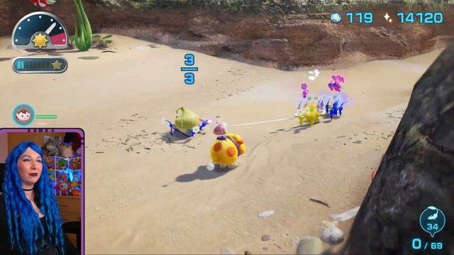 Groovy Long Legs Boss & Water Wraith Encounter! / Pikmin 4 Part 7 смотреть онлайн