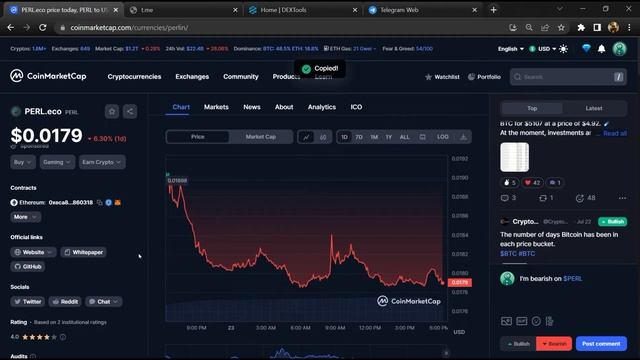 Is PERL.eco (PERL) Token Legit or Scam ?? смотреть онлайн