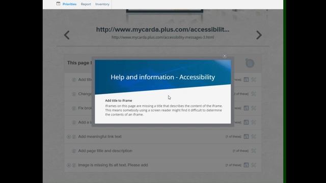 Sitemorse Academy | Accessibility - Add title to iframe смотреть онлайн