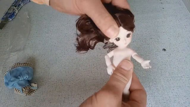 Шарнирная 16 см. кукла с AliExpress (Часть 2) смотреть онлайн