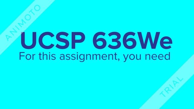UCSP 636We need to use Python for this short programming assignment смотреть онлайн