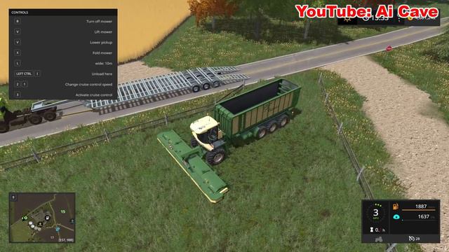 How to Produce Grass Silage Fast & Easy - Farming Simulator 2017 Mods смотреть онлайн