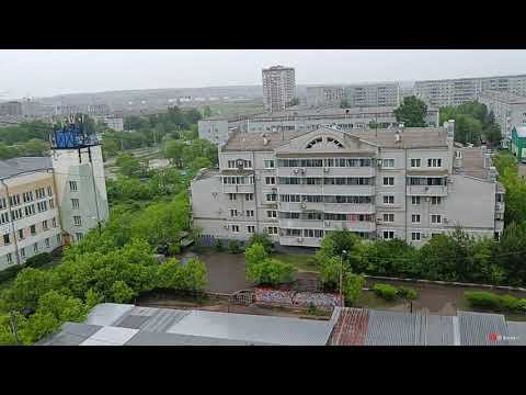 Вид с балкона дома Студенческая 41/1. Виды Благовещенска из разных домов нашего города смотреть онлайн