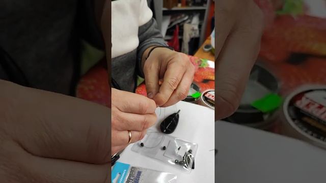 Монтаж флэт фидерной кормушки #FeederConcept на фидерном коннекторе