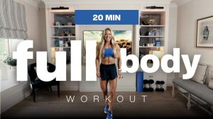 Caroline Girvan - 20 MIN Dumbbell Full Body Workout - Compound Movements | NO REPEAT