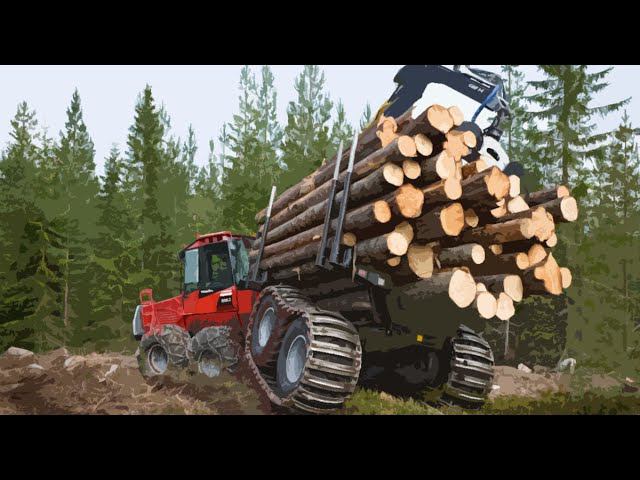 Farming Simulator 22 - ЛЕСОРУБЫ #1 Лесоповал в промышленных масштабах. Карта: Холмарка смотреть онлайн