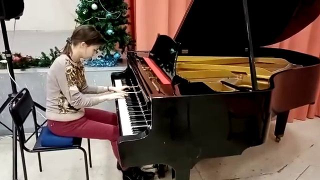Abba-Happy new year on piano смотреть онлайн
