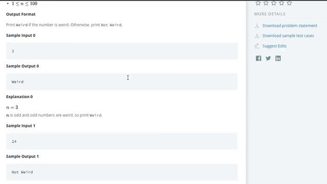 #2: Python If-Else | Hackerrank Python Solution | English Explanation смотреть онлайн