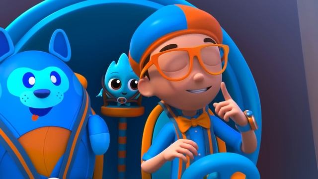NEW! Blippi Learns Why We Burp! | Blippi Wonders Educational Videos for Kids смотреть онлайн