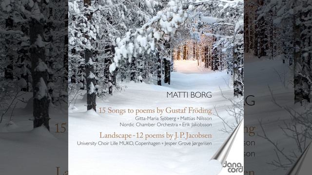 Landscape - 12 Poems by J. P. Jacobsen: III. Har dagen sanket al sin sorg смотреть онлайн