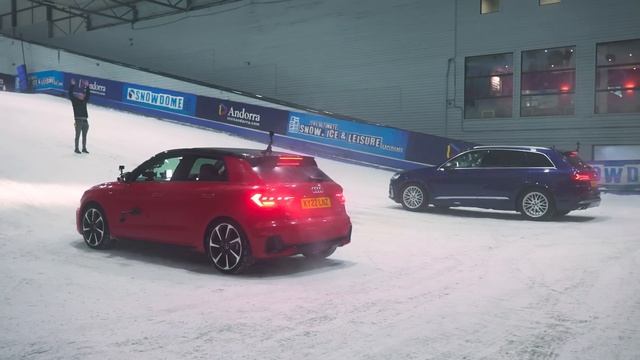 2WD на зимней резине против AWD на летней: ГОНКА НА СНЕГУ смотреть онлайн