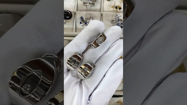 Оригинальное золотое кольцо и серьги Chopard Happy Diamonds ? смотреть онлайн