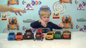 Тоботы трансформеры: Тобот Гига 7 Интеграция семи Тоботов. Распаковка