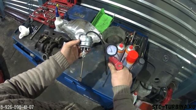 Ремонт турбины Mersedes CLA
