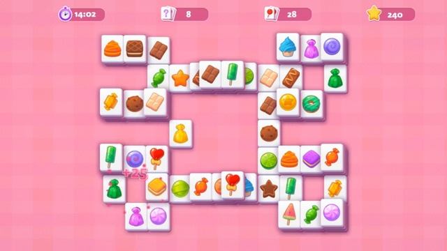 Solitaire Mahjong Candy смотреть онлайн