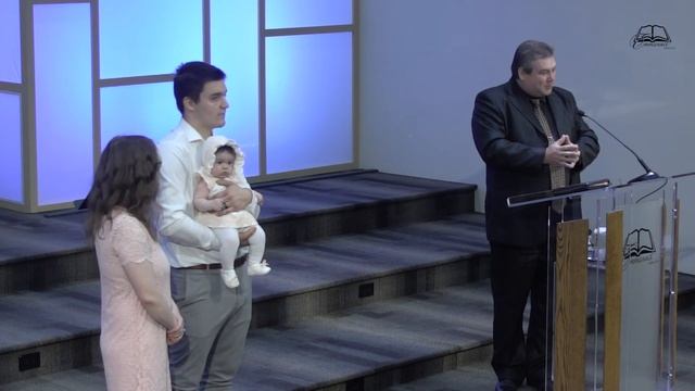 Молитва благословения над Софией Сазыкиной - Baby Dedication смотреть онлайн