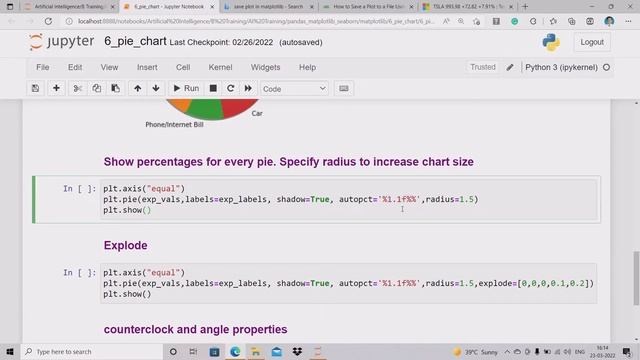 matplotlib |06| pie chart смотреть онлайн