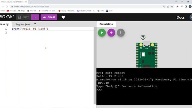 Introduction to MicroPython and Wokwi Simulator смотреть онлайн