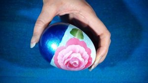 Пасхальный мастер класс деревянное яйцо, роспись двойной мазок / one stoke FolkArt Plaid