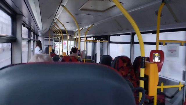 (Nowy Sącz) поездка на автобусе MAN A21 NL223 бортовой 128 маршрут 35 смотреть онлайн