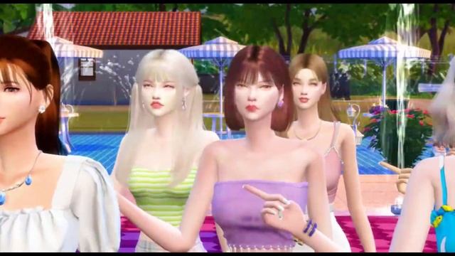 Kep1er 케플러 l 'Up!' dance cover【The Sims 4 animation】 смотреть онлайн