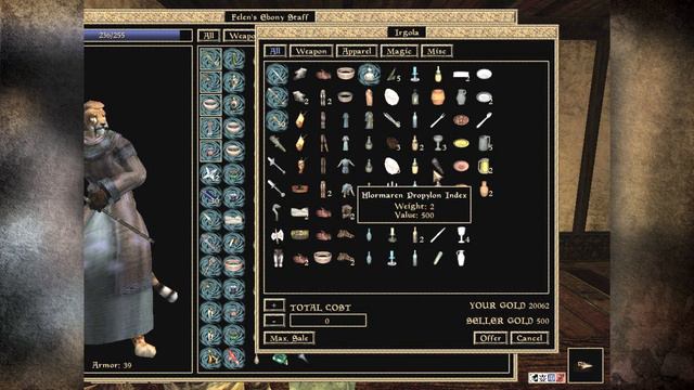 Morrowind: The Lady's Ring, Hlormaren & Andasreth Propylon Indices (Gameplay/Walkthrough) смотреть онлайн