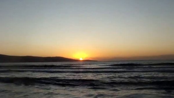 Sunrise in Sunny Beach, Bulgaria