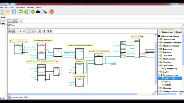 Flprog - преобразование ШИМ в переменную