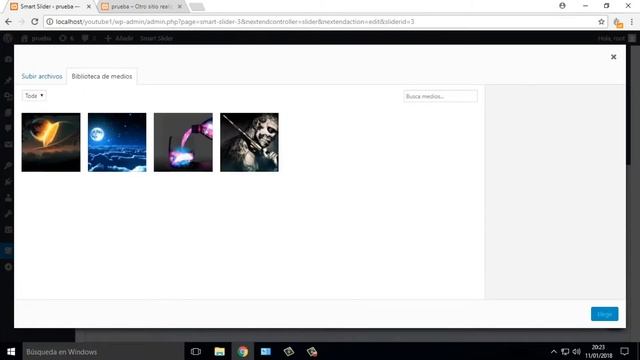 Instalación de un carrusel de imágenes, o slideshow, en Wordpress смотреть онлайн