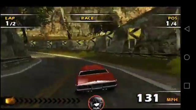 Como descargar juegos para ppsspp y gameplay burnout dominator смотреть онлайн
