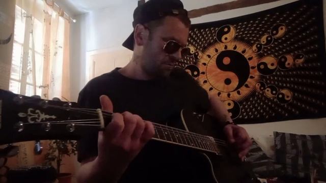 KILLING JOKE : " The Feast Of Blaze " - play along guitar cover - смотреть онлайн