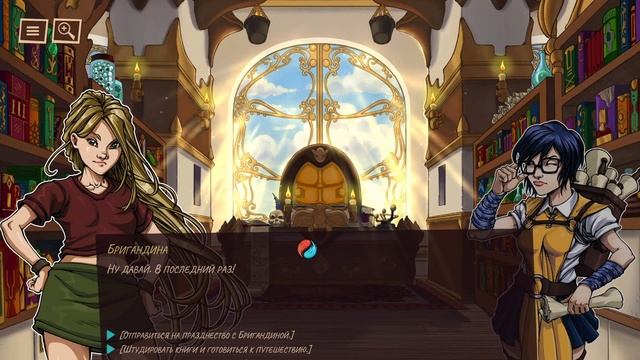 Как бразильцы новеллу с RPG скрещивали. Обзор Reverie Knights Tactics смотреть онлайн