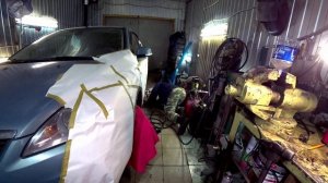 Кистевой герметик на пороги и арки.